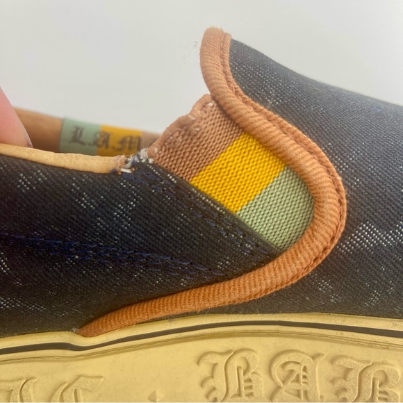 Gwen Stefani L.A.M.B. Royal Elastics Katella Tex Navy Python Slip on sne… - Picture 10 of 11